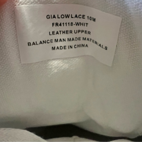 NEW FRYE Gia Low Lace leather sneakers sz 10 - Picture 7 of 7